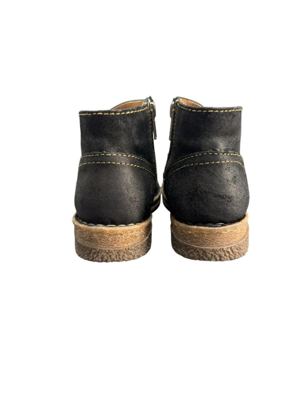 Born Tora Women's Ankle Boots Black Suede Side Zip Booties, Size 6 NWOB - Picture 5 of 10